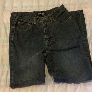 Style & Co Petite Jeans 8P Dark Rinse